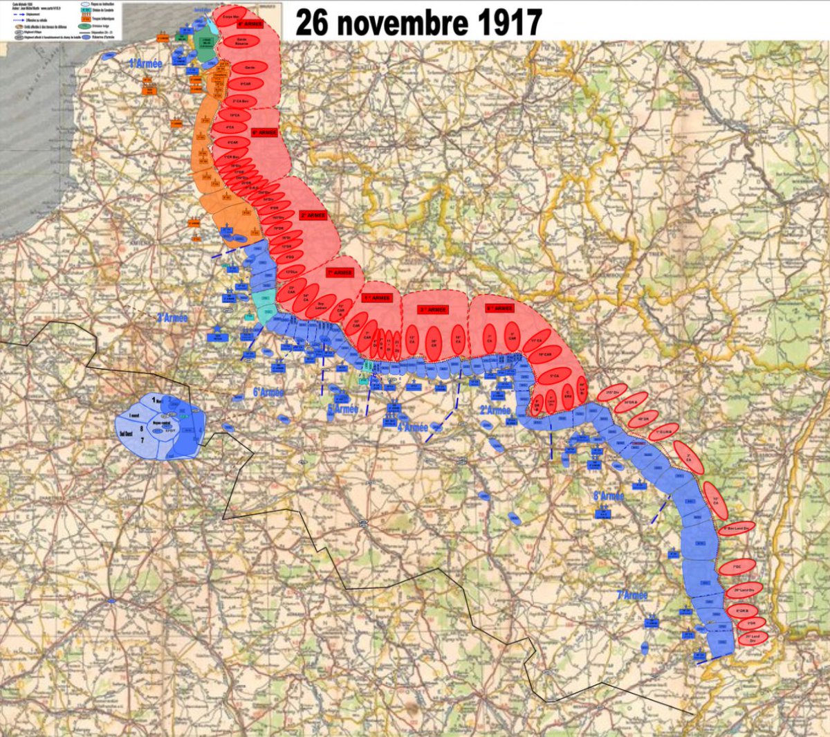 ChristianHeiens's tweet image. The Allies have psyoped every illiterate in the world into thinking that they stand a chance of winning on the Western Front. It’s crazy.

They haven’t advanced in 3 fucking years.