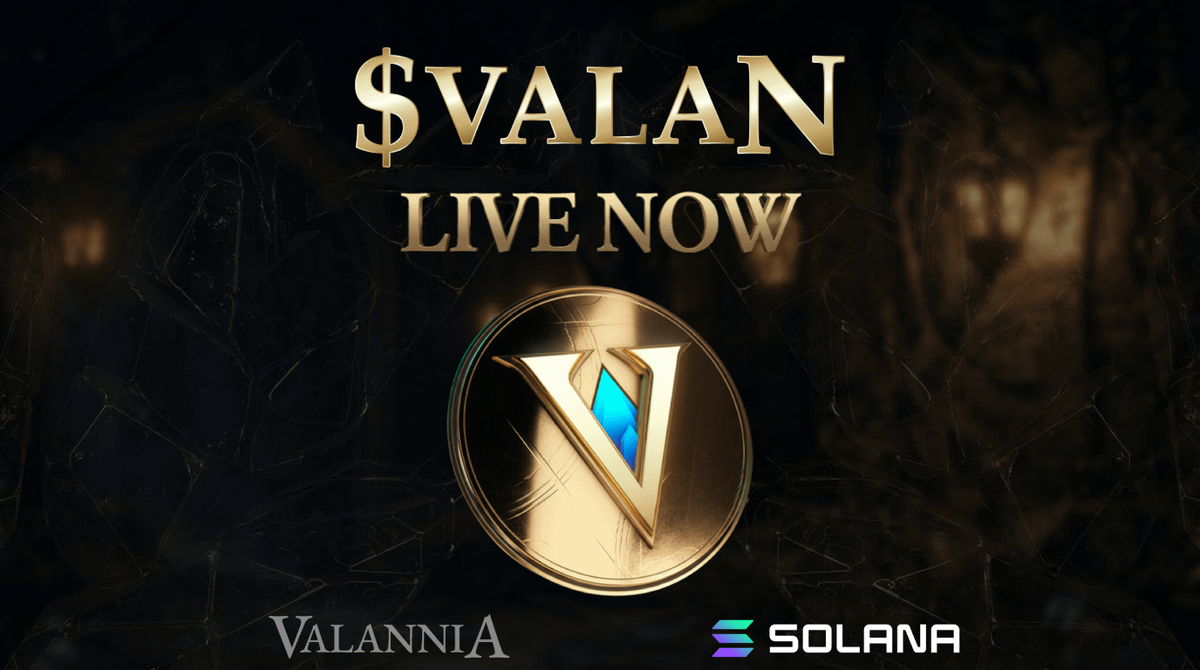 ValanniaGame's tweet photo. VALAN IS LIVE ON SOLANA

$2M revenue. 5k DAU. 20k NFTs.
Now a successful token launch!

You’re early. HODL. ⚔️

CA: 5cL3TVJ7p5ZKqyx16DXwpdcNx5u19vQtWujA9vYindi https://t.co/eYclHBLeVN