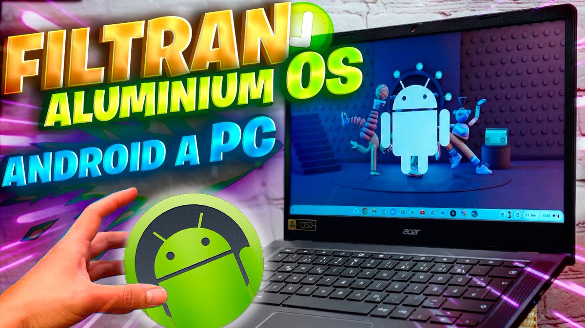 chucho_the_best's tweet image. FILTRAN! Nuevo SISTEMA Aluminium OS / ANDROID al PC ya es REALIDAD!

👉👉youtu.be/gH0nJV4x_xs

⏩Android en PC como sistema BASE