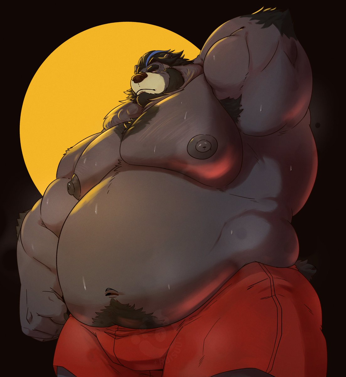 RuiZuu_12's tweet photo. Yes, it's another big bear! 🐻💪

Commission for @Fireeeeeeed THAAANKS!! https://t.co/BfpH2kqIRZ