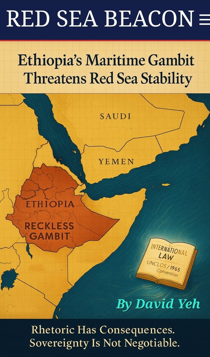 EritreanE88571's tweet image. Ethiopia’s Maritime Gambit Threatens Red Sea Stability 
Ethiopia has spent the past two years telling the world that it deserves a coastline, specifically, Eritrea’s coastline.
redseabeacon.com/ethiopias-mari… via @RedSeaBeacon #Assab #Djibouti #Eritrea #Ethiopia #RedSea #Somalia #UNCLOS
