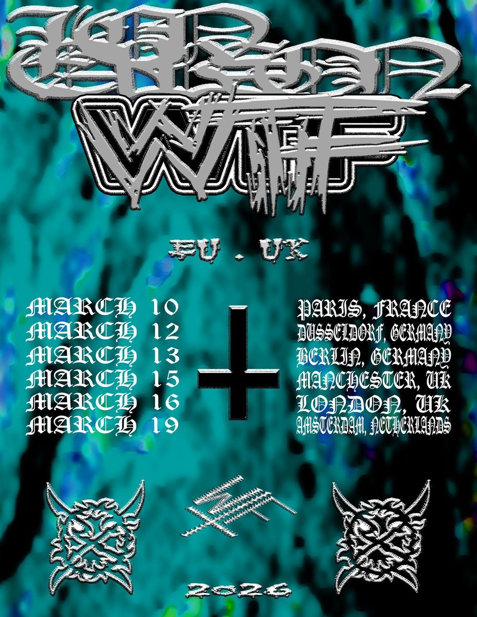 Kurrco's tweet image. KEN CARSON
WTF EU/UK TOUR

MARCH 2026 🚨