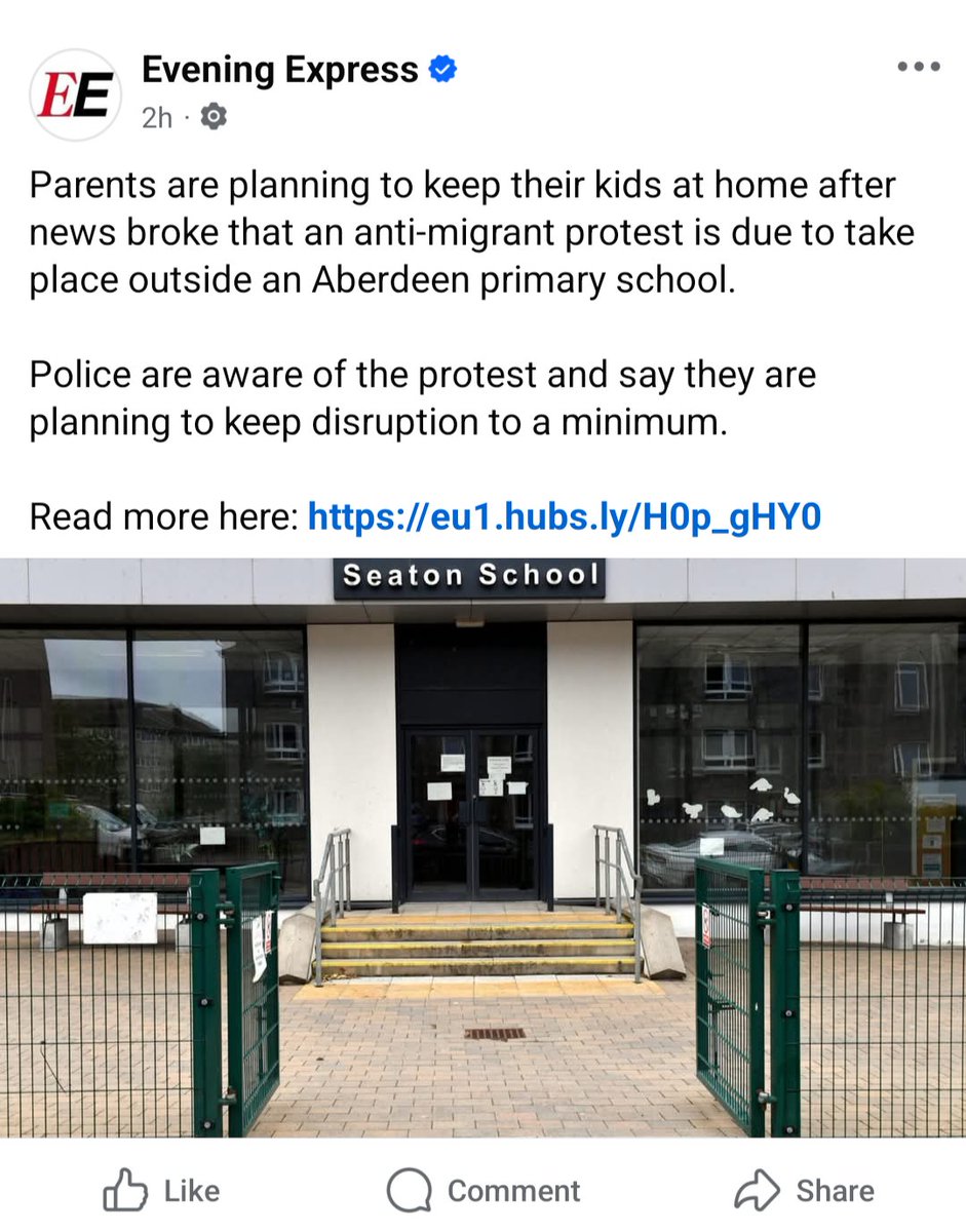 J_A_Fernie's tweet image. ✈️ PEACEFUL PROTEST @ 1PM Thursday 🎅🏼

This is one of Aberdeen&apos;s local papers 

What an utter shambles

Parents are keeping their kids home because of the 3rd world boat people being granted access to the children as young as 5 years old that go to the primary school they&apos;re…