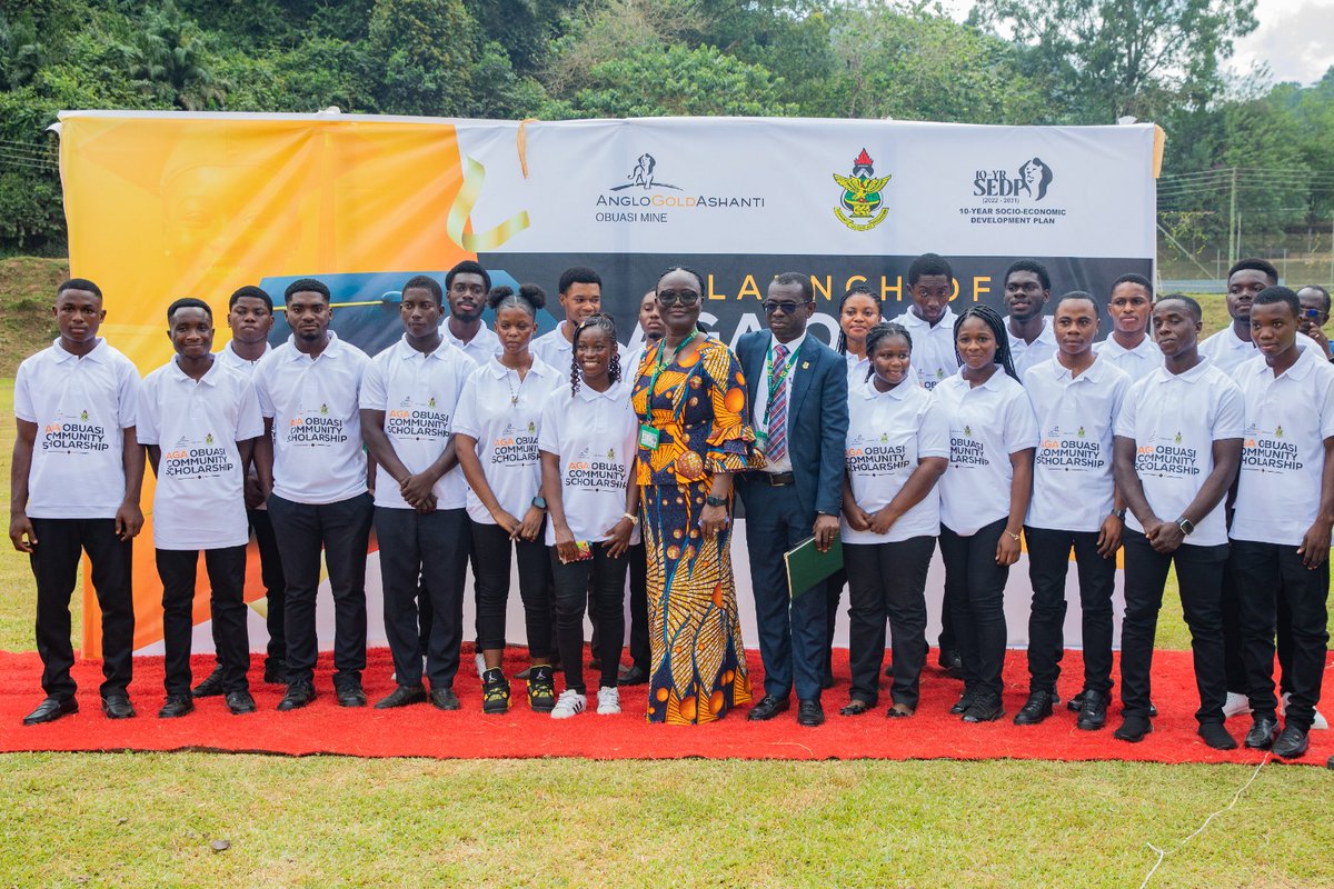 unitimesghana's tweet photo. The AngloGold Ashanti Obuasi Mine has awarded full scholarships to 20 students at the KNUST Obuasi Campus, launching the AGA Obuasi Community Scholarship under its 10-year Socio-Economic Development Plan to boost education in local communities.

#KNUSTNewsFile https://t.co/oofDPTH0xK