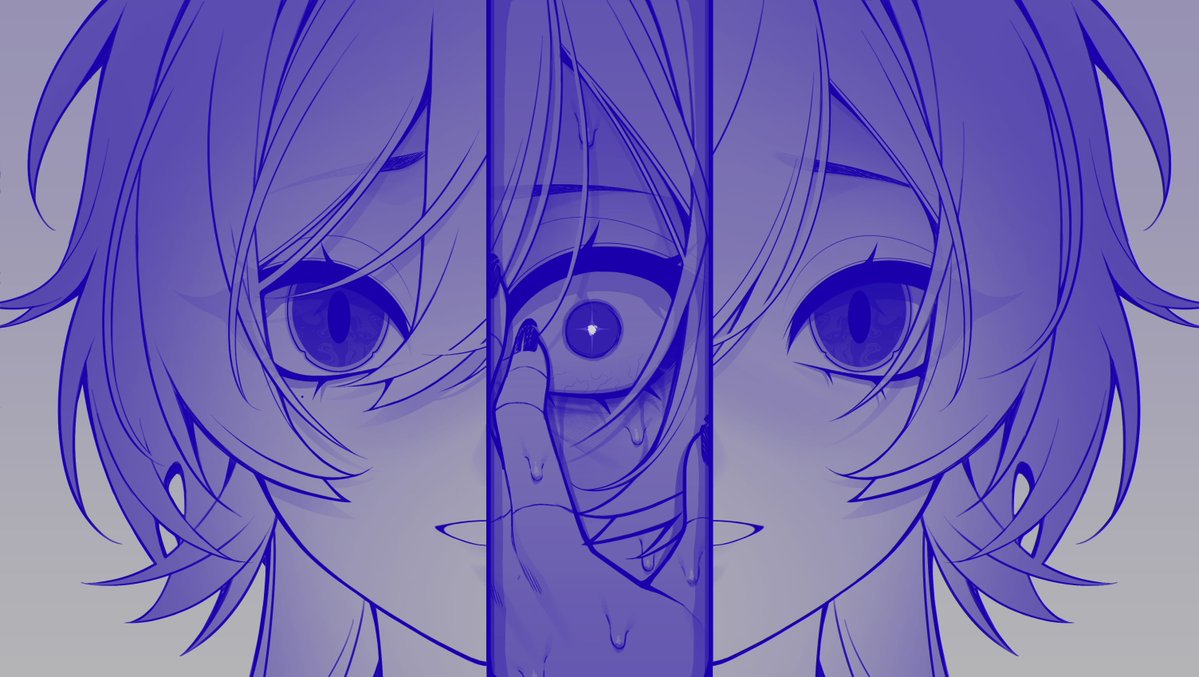 cyberpyunk's tweet image. within me wip