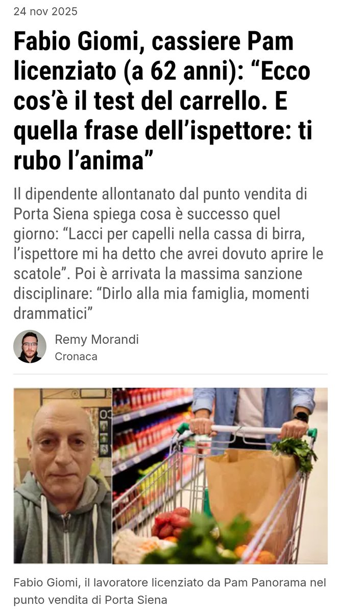CinesinBambu's tweet image. &quot;E dopo #PAM Siena chiude anche Pam #panorama ai Gigli di Campi Bisenzio: 45 persone a casa.&quot;