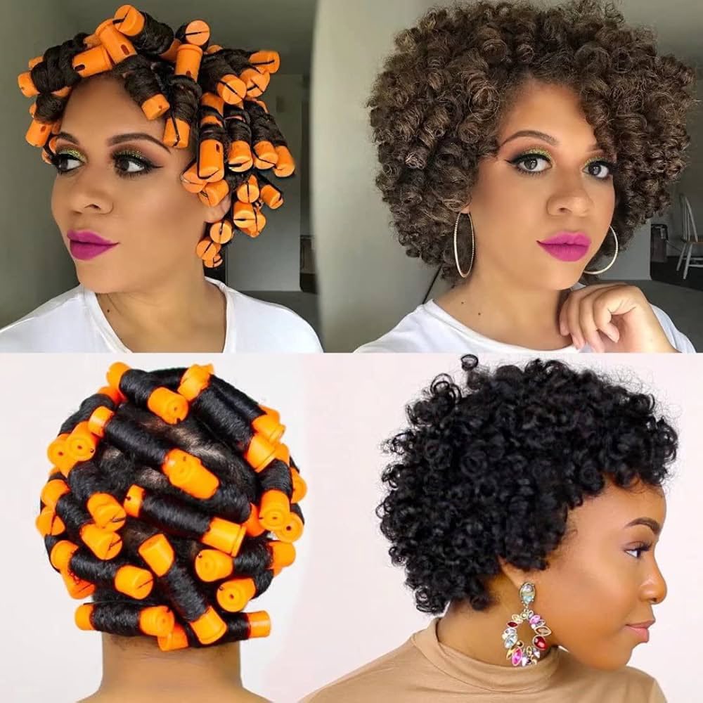 cee_cee_05's tweet image. The curls are the mess but only because these are not the results you’re supposed to have from a curler set they supposed to be tighter n plumper… they not bad curls they just not the right curl results for this method