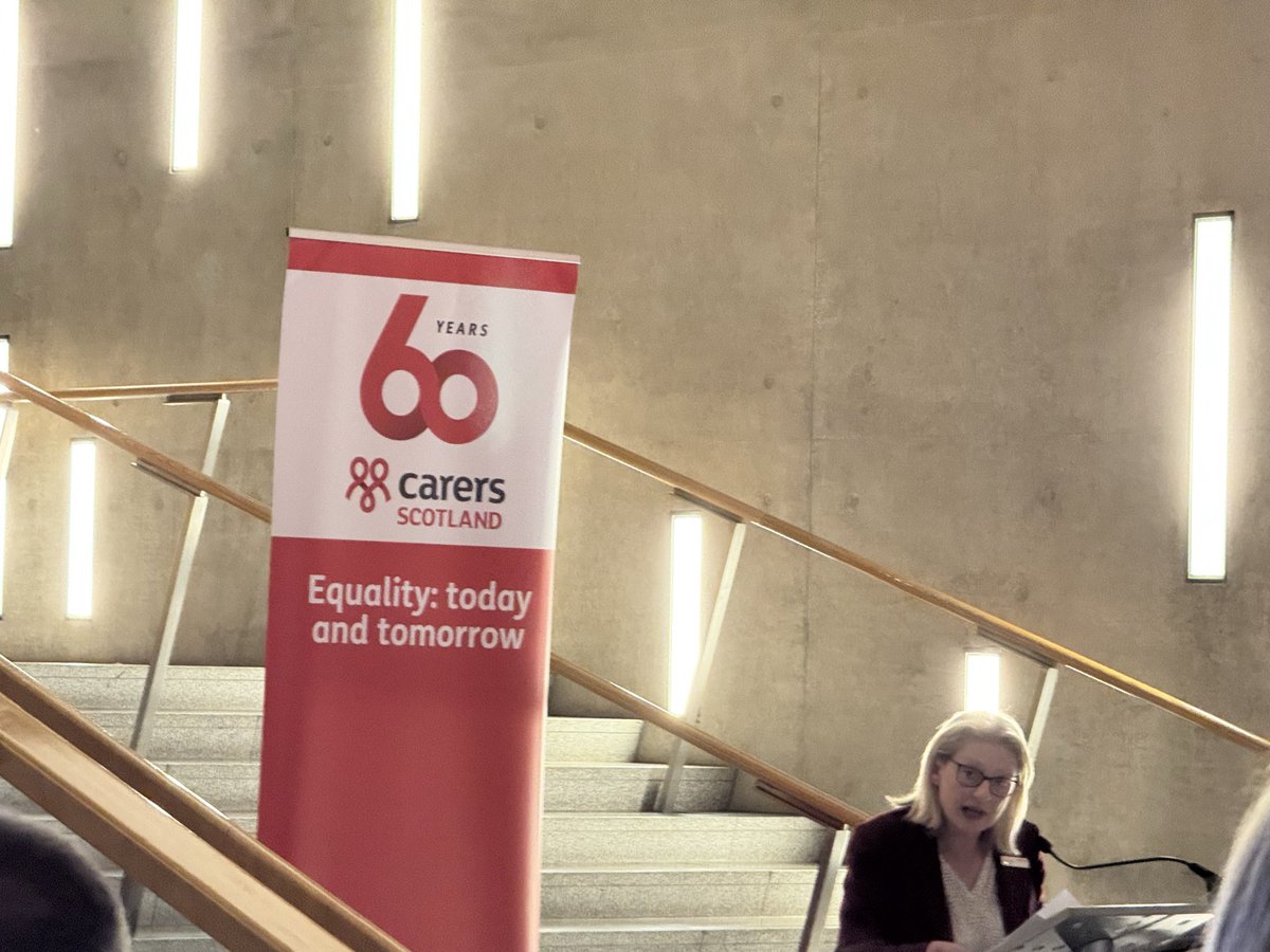 DrDMacaskill's tweet image. Leaving the @ScotParl in a cold  #Edinburgh after attending the 60th birthday celebrations of the amazing @CarersScotland - so important as a whole society we recognise the fundamental contribution of unpaid #carers. #careaboutcare @KirstenHogg