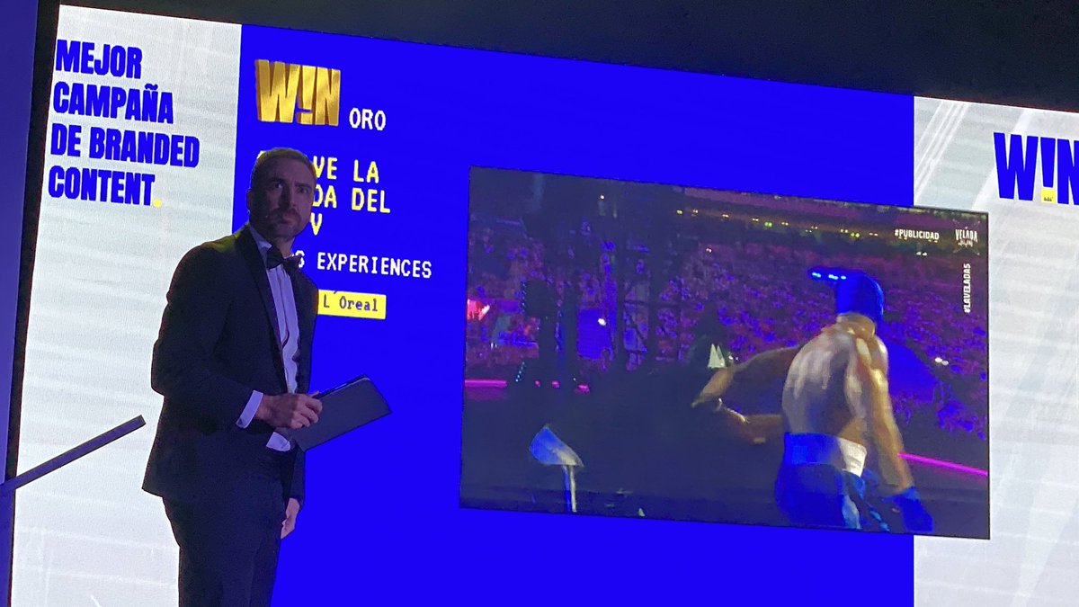 progpublicidad's tweet image. oro en Mejor campaña en Branded Content  .#NoEsMagiaEsPR #PremiosW!N (o WIN) #ADC,#PremiosW!N,en Cerave con @loreal enhorabuena!