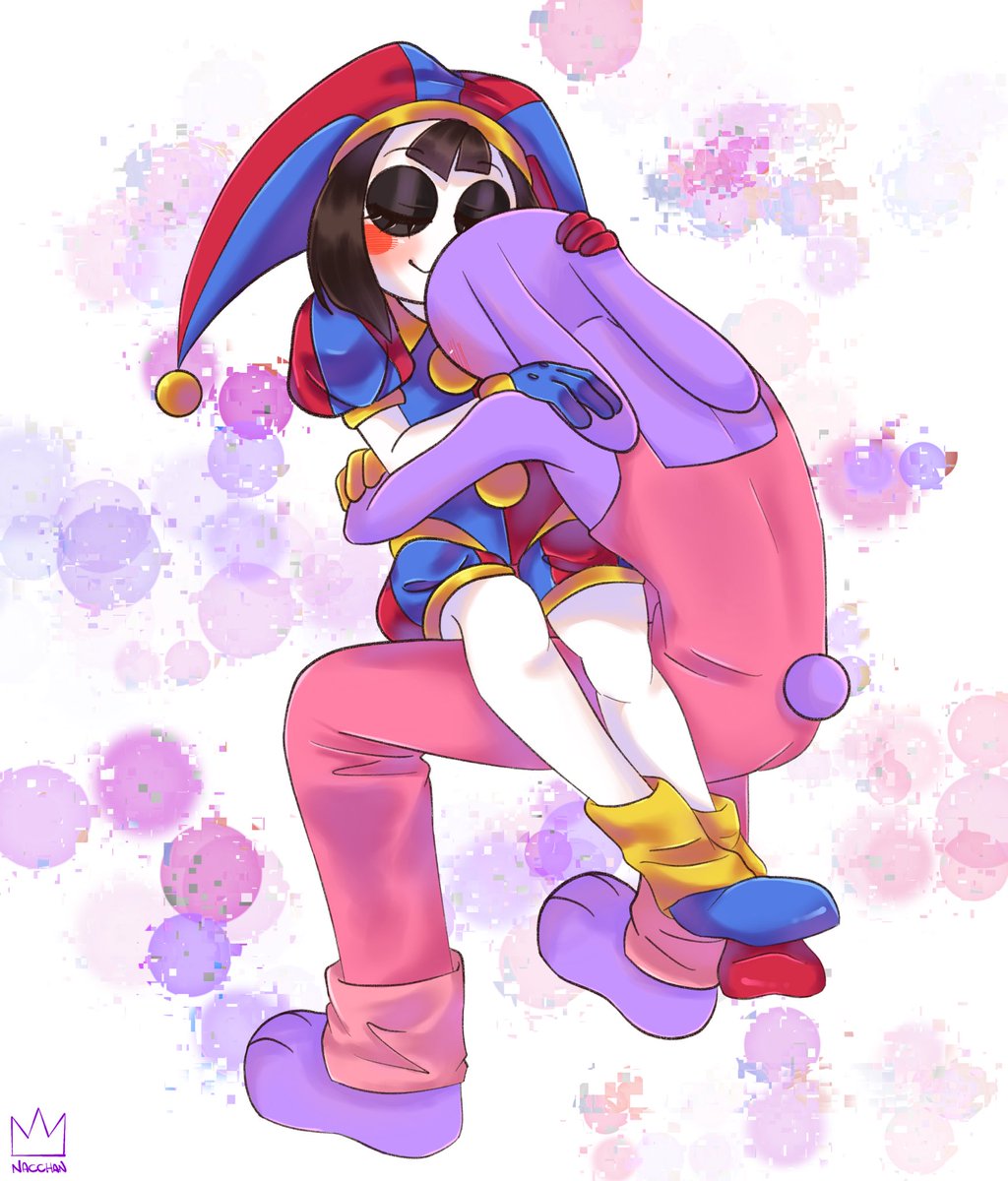 I’m here for you 
I love them so much, I need to do more fanart of TADC
#TheAmazingDigitalCircus #TADC #funnybunny #jaxxpomni #Pomni #jax #pomni