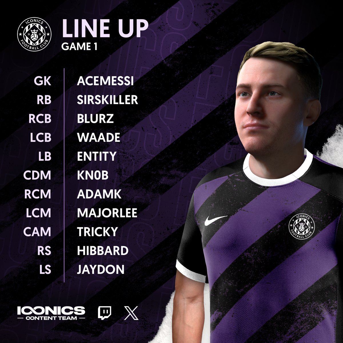 Iconics FC tweet media