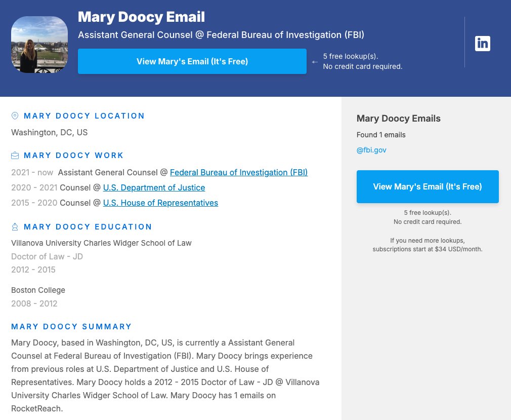 KyleSeraphin's tweet image. The guy who threatened @RepThomasMassie&apos;s staffer is pictured below. Marshall Yates is the Asst. Director of Congressional Affairs at the FBI.

And his WIFE, Mary Doocy, is the Asst. General Counsel of the FBI... and sister of Fox News&apos; Peter Doocy. Still think it can be saved?