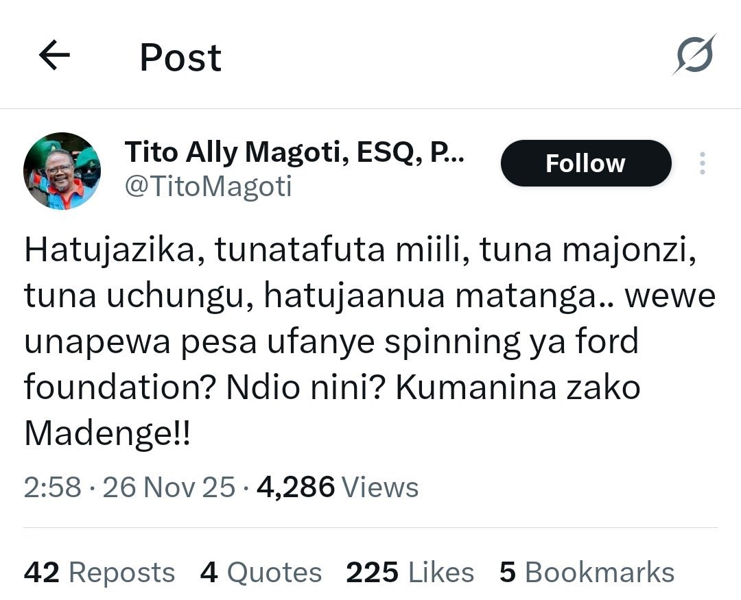 Yericko Nyerere tweet media