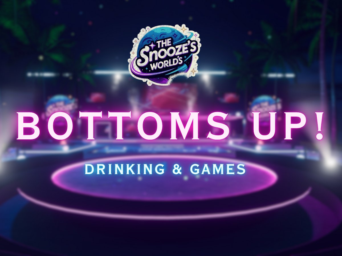 Jinxxy_com's tweet photo. Check out Bottoms Up: Drinking &amp; Games by @TheSnoozeVR, a full party and club world built for unforgettable events. 

It’s part of the Black Friday promos this year.

Use code "BlackFridaySNZ" for a discount.

🔗 https://t.co/NzCFhuGF8Z https://t.co/5tTdS4s0gJ