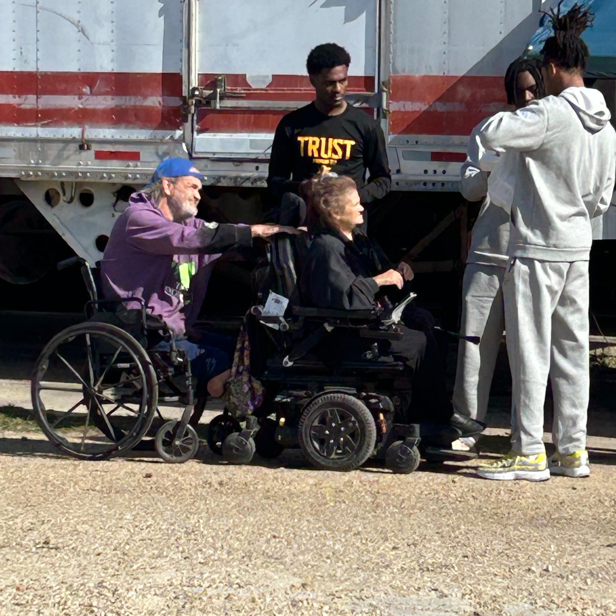 On this Thanksgiving and Championship Weekend, our USM Football team witnessed four of their teammates being baptized this past Sunday..
And on this Thanksgiving Eve, several more chose to serve the homeless and hungry at Christian Services in downtown Hattiesburg. 
#Beautiful