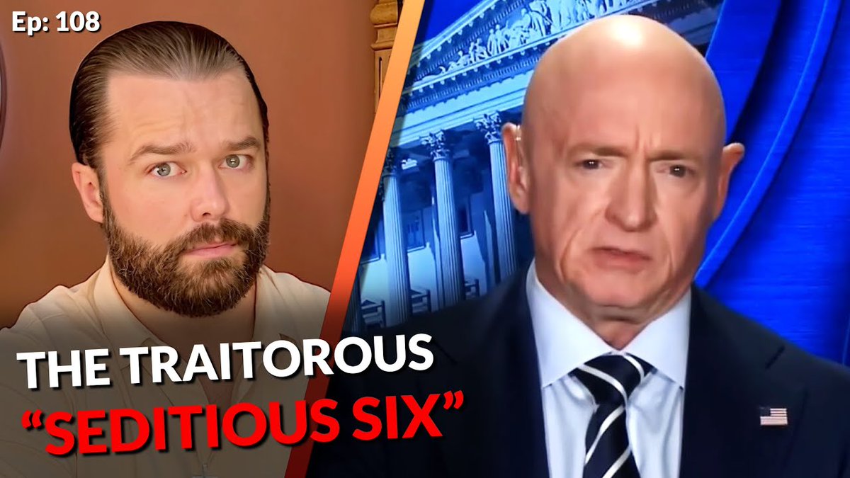 Watch today's episode of INTO THE FORGE:

"Seditious Six" Encourage the Military to Disobey President's Orders [Ep: 108]

WATCH ON YOUTUBE:  youtube.com/live/cDjq4PPpZ…

WATCH ON RUMBLE:  rumble.com/v72a34i-sediti…

On November 18, six Democrat members of Congress shared a video