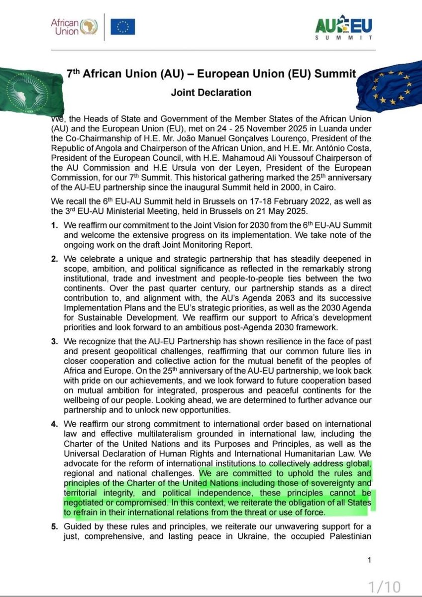 EritreanE88571's tweet image. A Decisive Turning Point for Africa: The AU–EU Joint Declaration and Its Implications for Sovereignty, Stability, and Regional Integrity 
redseabeacon.com/a-decisive-tur… #Redseabeacon #AfricanUnion #Assab #Djibouti #Eritrea #Ethiopia #EU #HornofAfrica #Somalia #SouthSudan #Sudan #UN