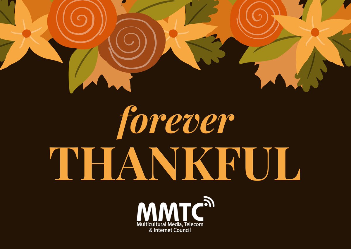 mmtconline's tweet image. This year, MMTC is grateful for your support of our tech, media, and telecom programs.