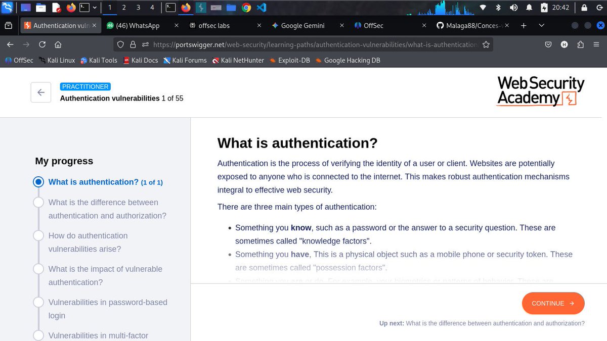 DarkshadeMalaga's tweet image. #Day4ofLearningCyberSecurity
Today I completed the SSRF module and began the authentication module 
Web security has been a joy with @PortSwigger making it easy 
@commando_skiipz
@h4ruk7 @_0b1d1 
@cybergirl_io
#CyberSecurity #WebSecurity #BugBounty #InfoSec #Hacking