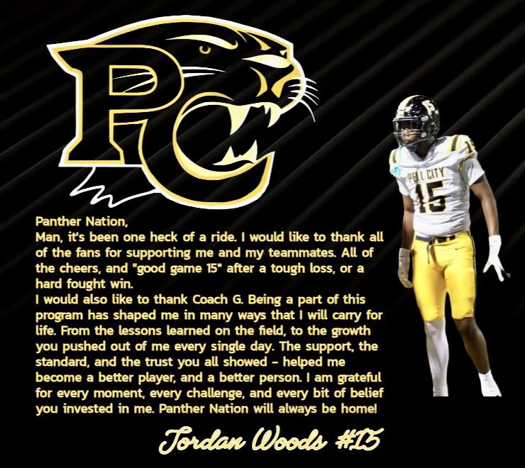 Throughout Thanksgiving Week, Seniors are showing their Thanks and Appreciation to Pell City Football Program and the Panther Nation. Here are some words from a few of our Seniors!

Thank You Seniors! 

#StalkThePrey #UNO
