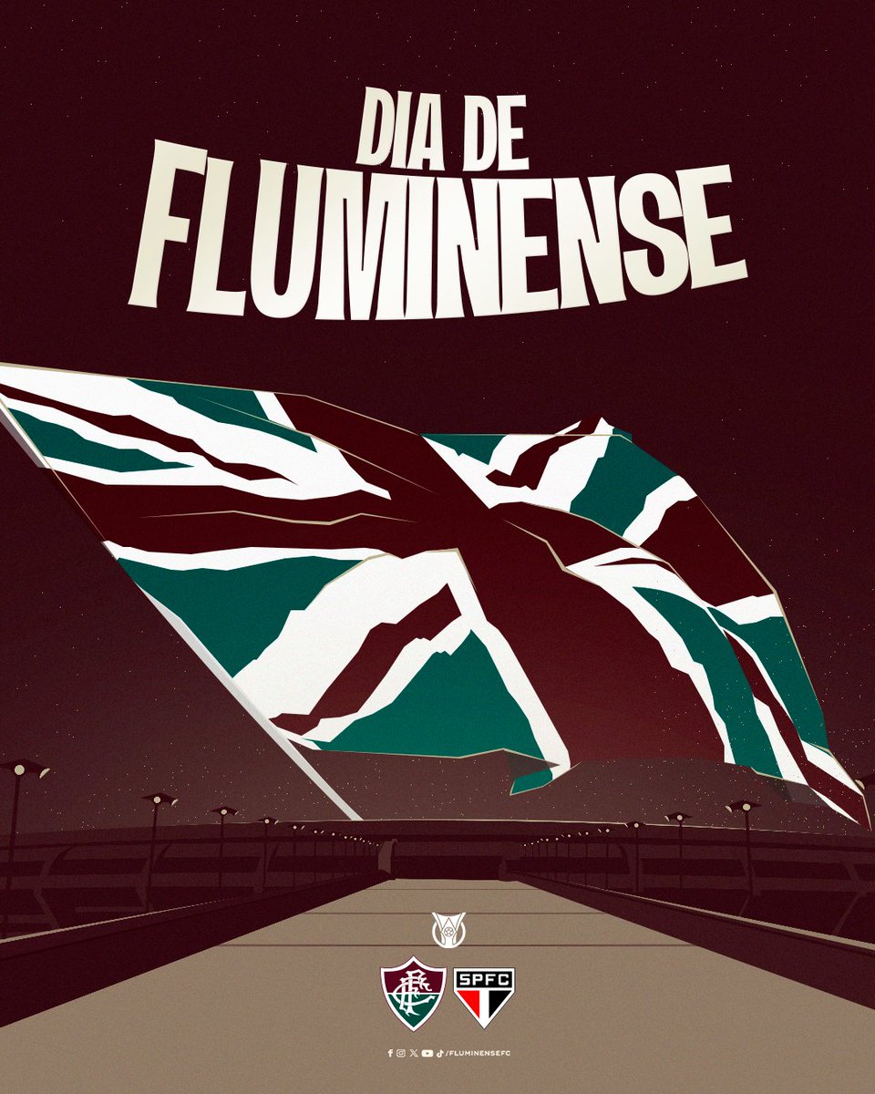 FluminenseFC's tweet image. 🎵 DÁ-LHE FLUMINENSE
CLUBE COM MAIS HISTÓRIA SEI QUE NÃO HÁ
EU CANTO POR SUAS CORES
MORRO PELO SEU VERDE, BRANCO E GRENÁ 🎵

PRA LOTAR O MARACA E JOGAR JUNTO COM NOSSOS GUERREIROS!  VAAAAAAMOSSS, TRICOLORES! É #DIADEFLU!