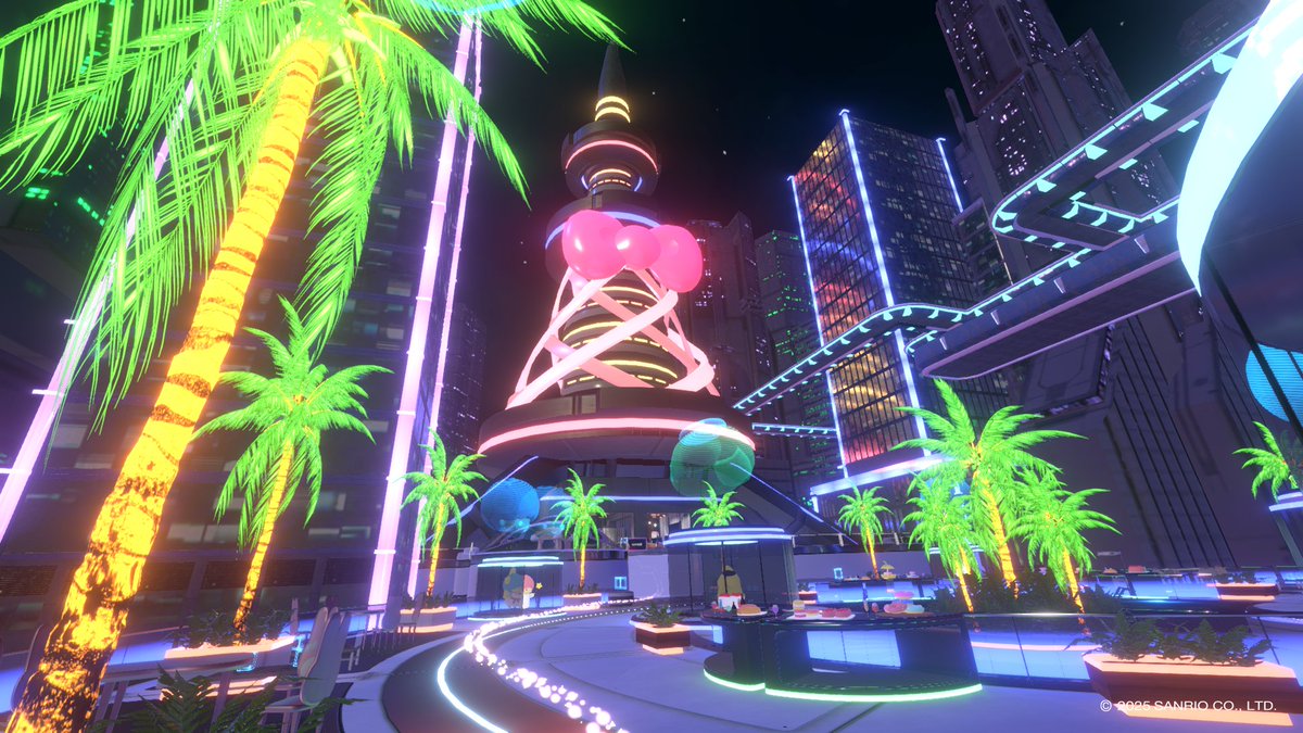 SANRIO_Vfes's tweet image. ／
新作コンテンツ④
「VIRTUAL PURO STUDIO」が登場📺
＼
ここは配信者やバーチャルパフォーマーが集まる &quot;表現者たちの街&quot;✨
現実と仮想の境界にあるスタジオからは、観客を集めた公開配信や、Youtubeでの同時配信も行えるよ🎀
Virtual Sanrio Purolandから世界に発信しよう🎵