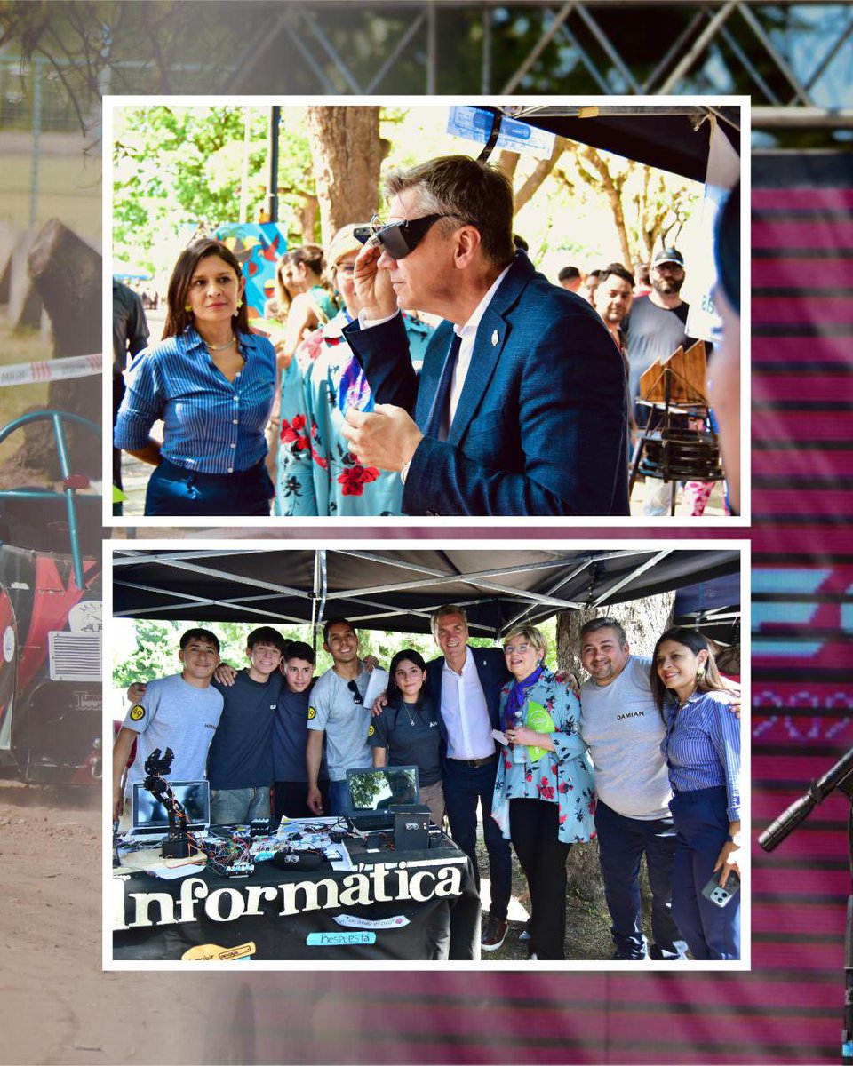 LeandroZdero's tweet image. Acompañamos el gran encuentro tecnológico de las escuelas técnicas del Chaco, premiando la innovación y el desarrollo de habilidades en los estudiantes.
✅ Exposición de proyectos institucionales.
✅ Competencia de autos eléctricos AUTOTEC, donde los jóvenes ponen en marcha su…