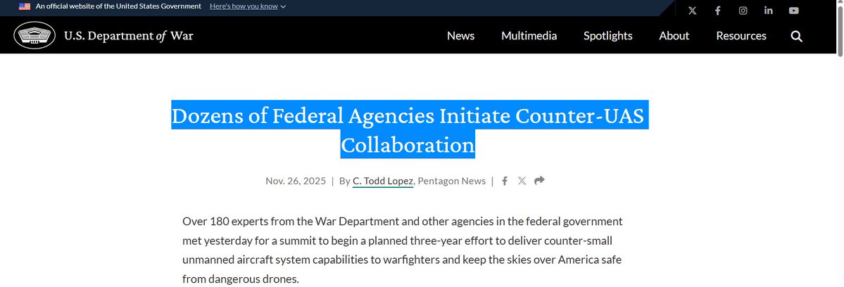 pennycheck's tweet image. $LASR

Just published ! 
On the dept of war website

war.gov/News/News-Stor…
