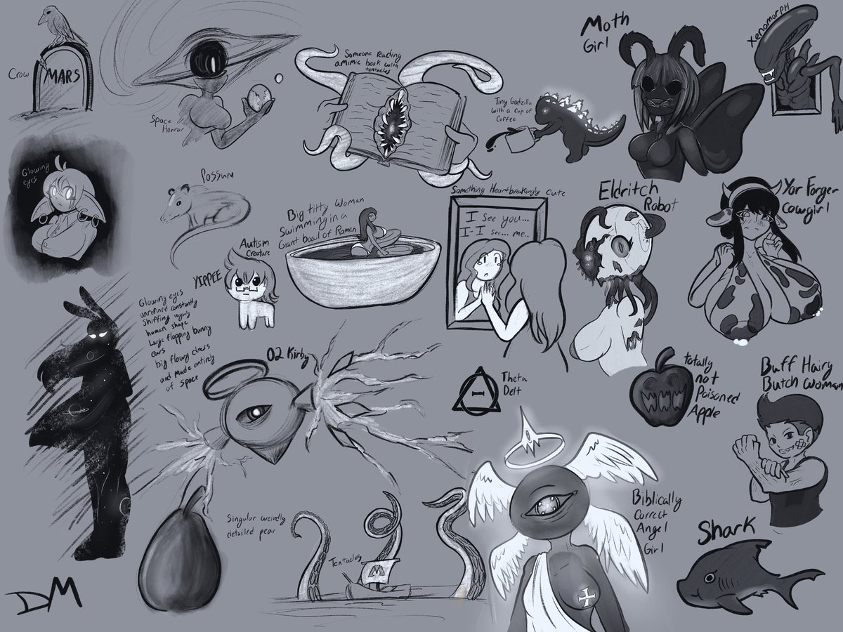 Did this draw pile a while ago.
Honestly this was so much fun, I might do one again in December.