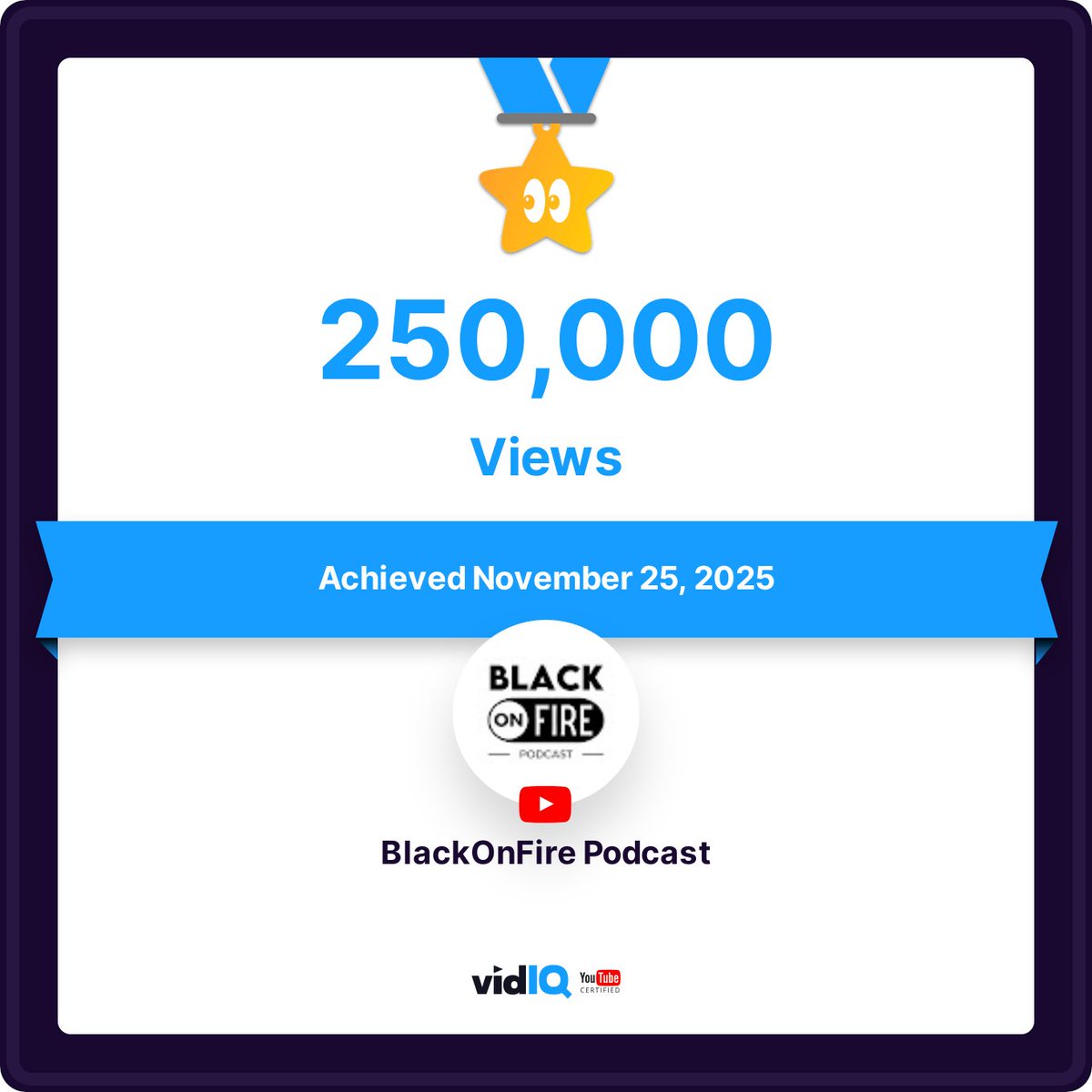 SrBlackLiberal's tweet photo. Hoje é dia de agradecer a cada um de vocês que colam com a gente em todos os episódios, comentam, compartilham e ajudam esse projeto a crescer cada vez mais! 🙌🏾

Chegamos aos 250.000 views — e isso aqui é só o começo!
Obrigado por fazer parte dessa jornada!
Segue com a gente! https://t.co/1NIeuaLarD