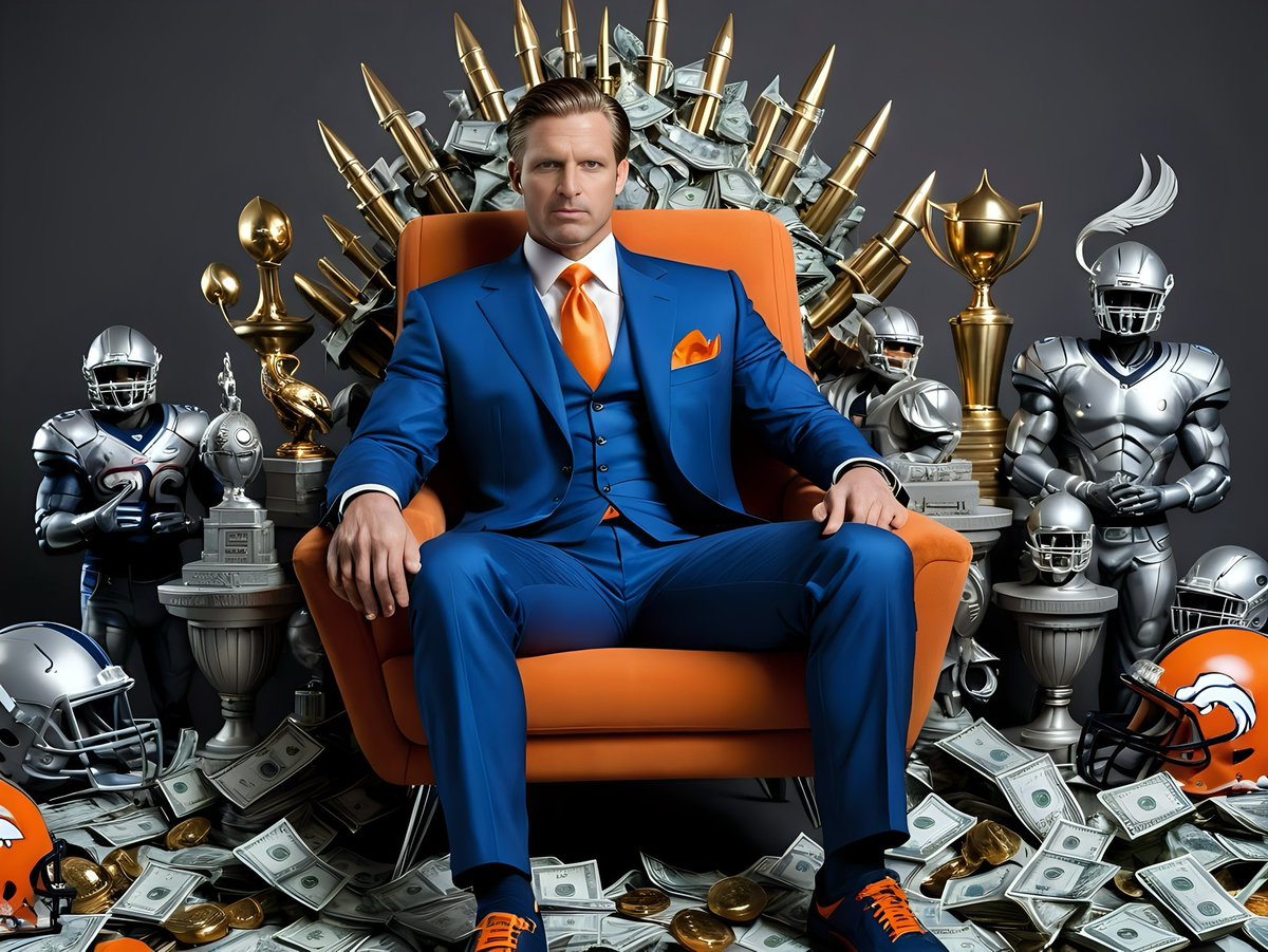 BlueridgeBronc1's tweet image. King George’s contract is up in 2026 - how about we just go ahead and lock George Paton up early, @Broncos?
#BroncosCountry