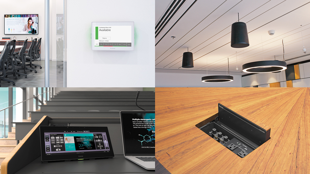 Extron's tweet image. What do we mean by “core technologies for the enterprise”?
It means we provide a full range of technologies that let you deploy fully integrated AV solutions on multiple levels, throughout your organization.

These solutions are carefully engineered to provide best-in-class…