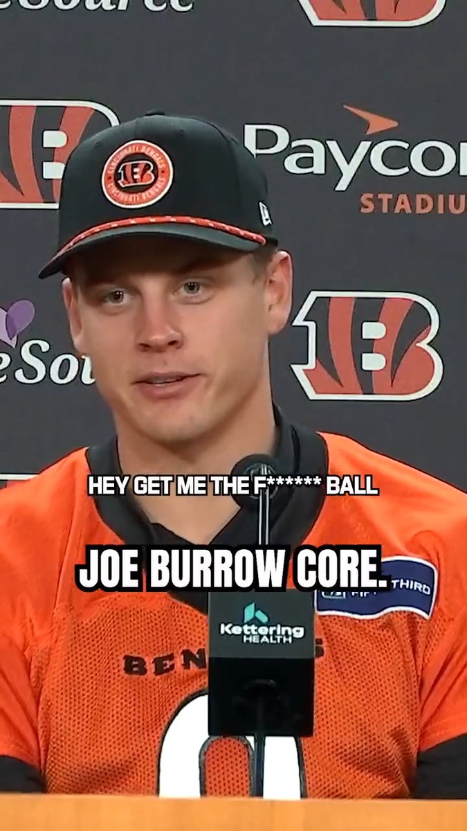 Joe Burrow is back 🫡

@JoeyB | @bengals 