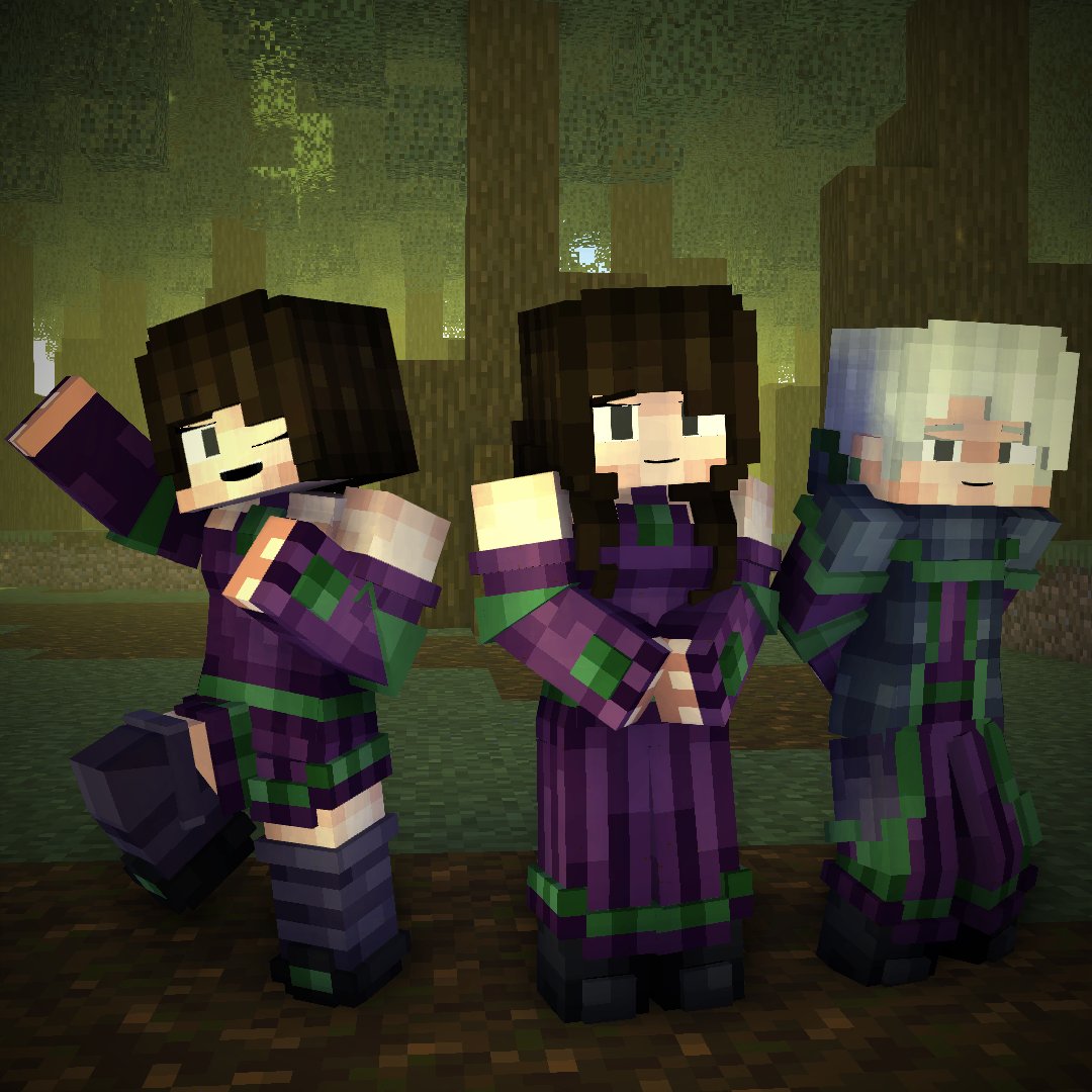 baryonyx138's tweet image. Amaya Valdez, first Arch-Golemancer of the Coven

(young, adult, elder)

#Minecraft #minecraftoc #rainimator