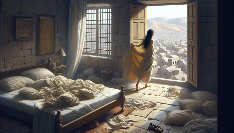 Bibles_Stories's tweet image. Dive into the beautiful love story of Song of Solomon 6! Discover its timeless message and poetic verses. Explore more at biblesstories.com #SongOfSolomon #BibleLove #ScriptureStudy #FaithJourney