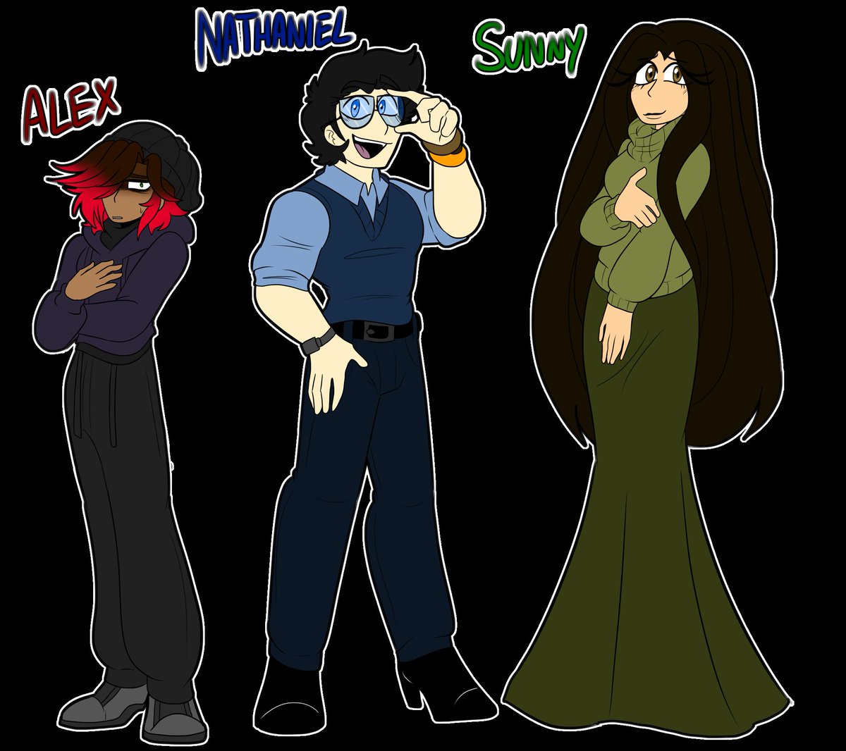 LaniYuja's tweet image. Their ref are here!

#THEDEEPBELOWOFASMILE #indieanimation #project #upcoming