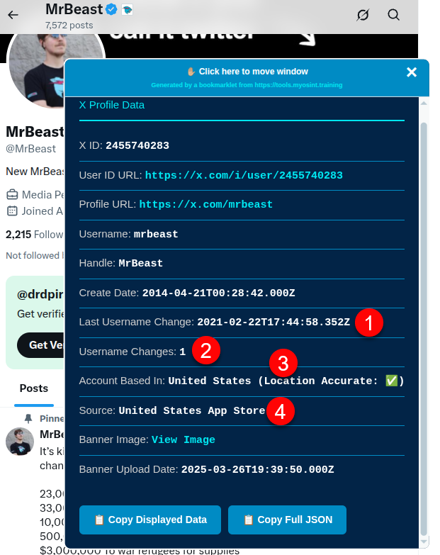 My OSINT Training tweet media
