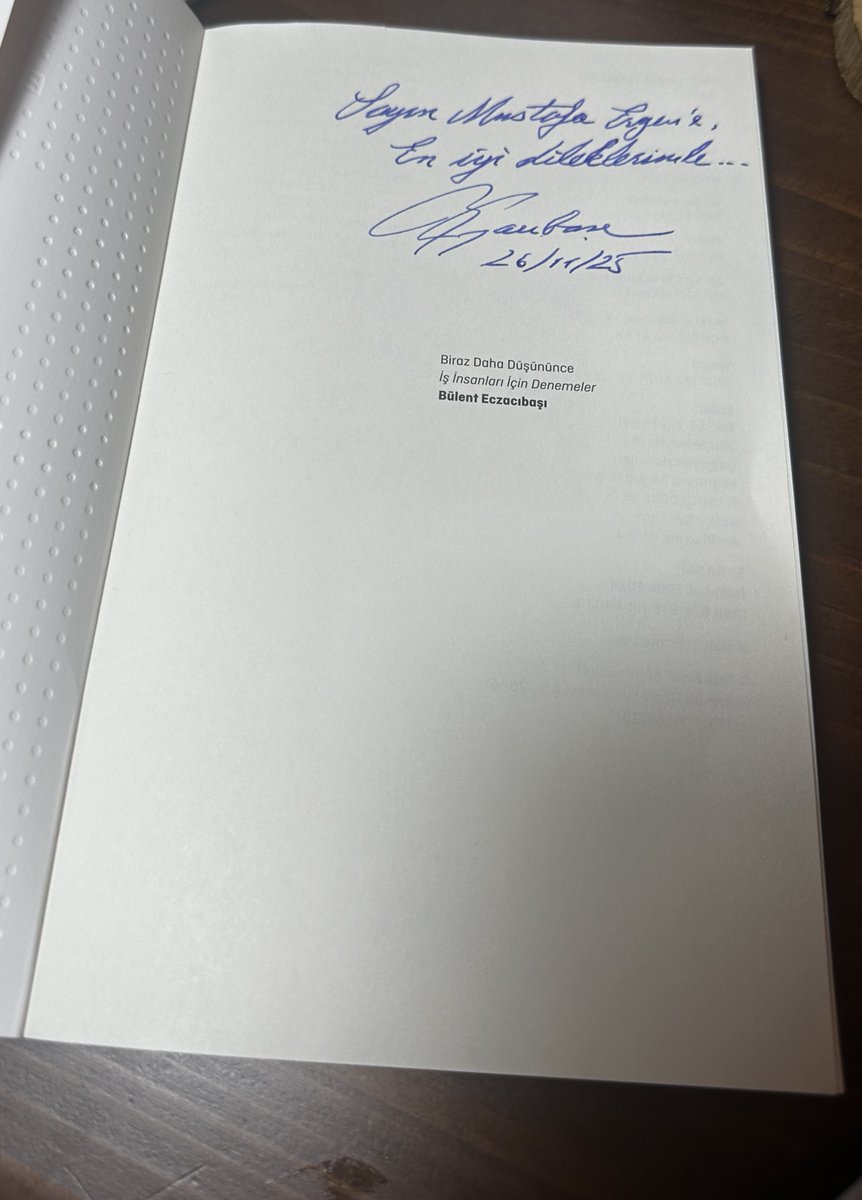 Sayın Bakanımız, Düzce Belediye Başkanı Dr. Faruk Özlü’nün mutat aylık davetinde, değerli iş insanı Bülent Eczacıbaşı’nı dinledik; "Biraz Daha Düşününce" adlı yeni kitabı üzerine sohbet ettik. <a href="/Dr_Faruk_Ozlu/">Faruk Özlü</a> <a href="/Eczacibasi/">Eczacıbaşı</a>