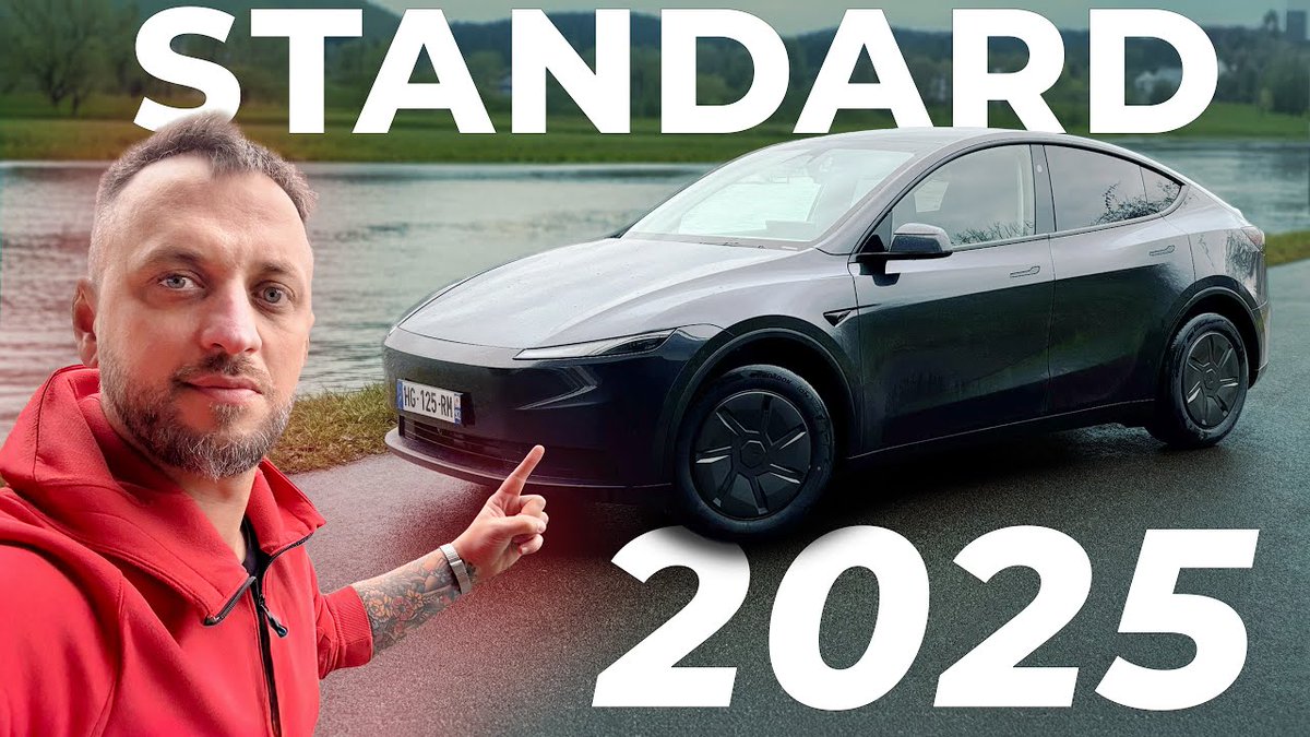 dmeance's tweet image. Essai Tesla Model Y Standard 2025 : l&apos;entrée de gamme essentielle ou trop dépouillée ? youtu.be/clrsw8awu2E?si… via @YouTube @Auto_Propre 
@teslaeurope @Tesla #Tesla #ModelY #TeslaModelY #SUV #Electrique #Standard #Restylage #Présentation #Essai #VoitureElectrique #BEV #EV #VE