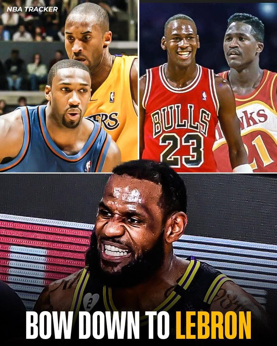 Hoopss's tweet image. - Gilbert Arenas dropped 60 on Kobe Bryant.
- Dominique Wilkins dropped 57 on Michael Jordan.
- Nobody ever dropped that much on LeBron.

Is LeBron the best defender out of him, Kobe &amp;amp; Jordan?