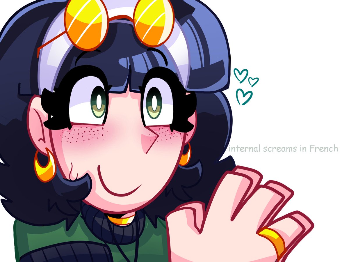 She now wears contact lenses yey✨

[Jane/D-Side Vade💚]

#fnfdside #oncommand #starlightmayhem #fnfmod #FNF