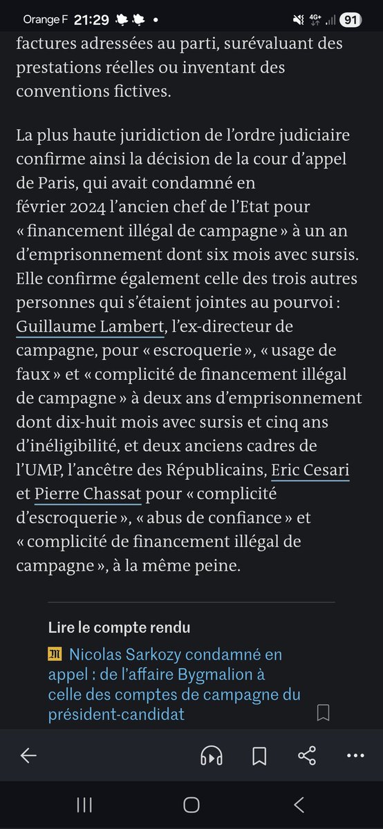 Maintenant qu'Éric Césari est définitivement condamné, il serait temps qu’il démissionne de son mandat de maire-adjoint à #Courbevoie, non? <a href="/jakossowski/">Jacques Kossowski</a>  #bygmalion #sarkozy <a href="/ATaquillain/">Aurélie Taquillain</a> #hautsdeseine