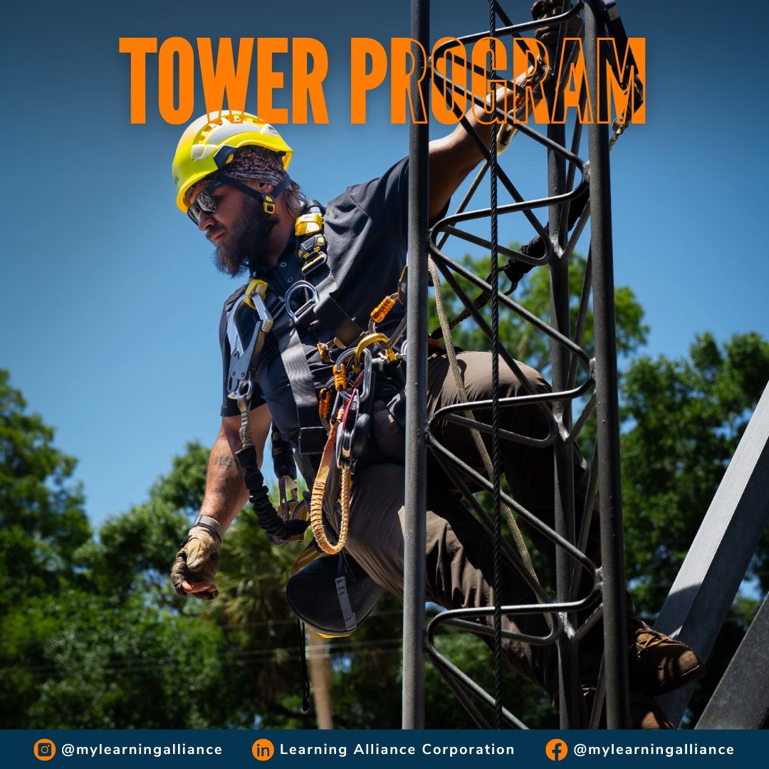 From classroom to climbing! Learn the skills that keep America connected with our Broadband Digital Installer (BDI) Program.#DigitalInstaller #BroadbandWorkforce #HandsOnTraining #LACinspires #ShapingFutures hubs.ly/Q03R7nvd0