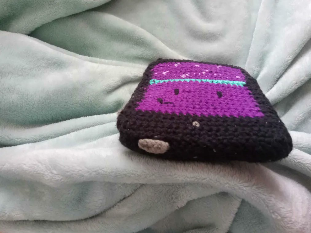 EchinaceaPuff's tweet image. MePad that I crocheted a while ago

#mepad #inanimateinsanity #ii #osc inanimate insanity