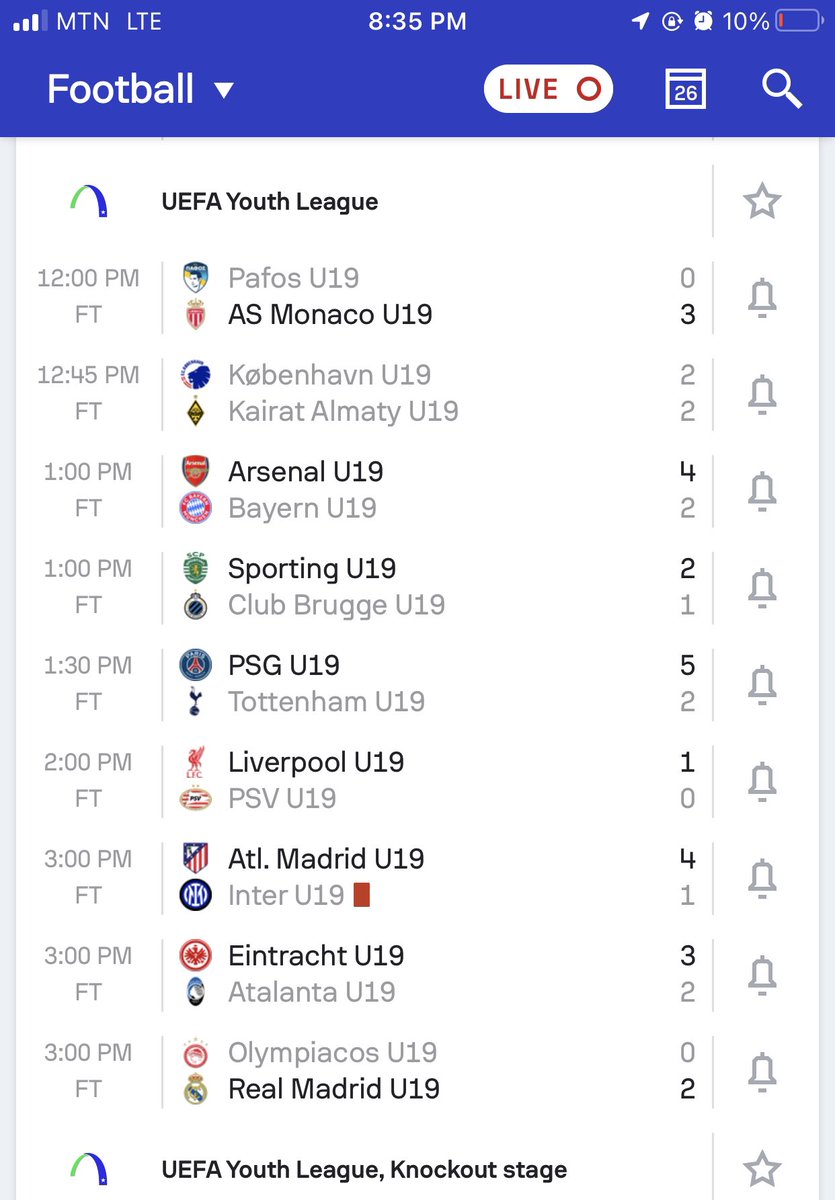 Saw it on Sofa Score and Played.. Goodnight #championsleaugue