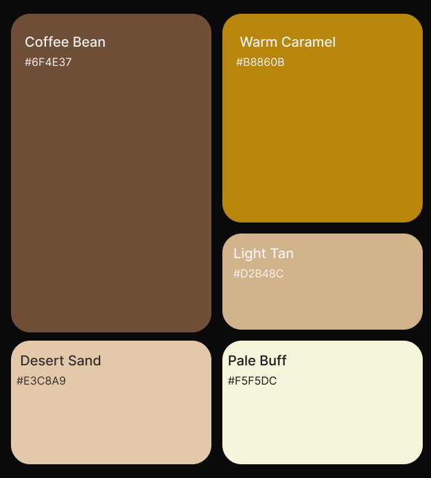 blexnberi's tweet image. Couldn’t resist sharing this warm color palette.   

Sharing this to spark a little inspiration for your projects too.     

If you find this helpful, kindly like and repost.  What&apos;s your favorite color in this set?    

#UIUX #DesignTips #ColorPalette #MinimalistDesign #UXDesign