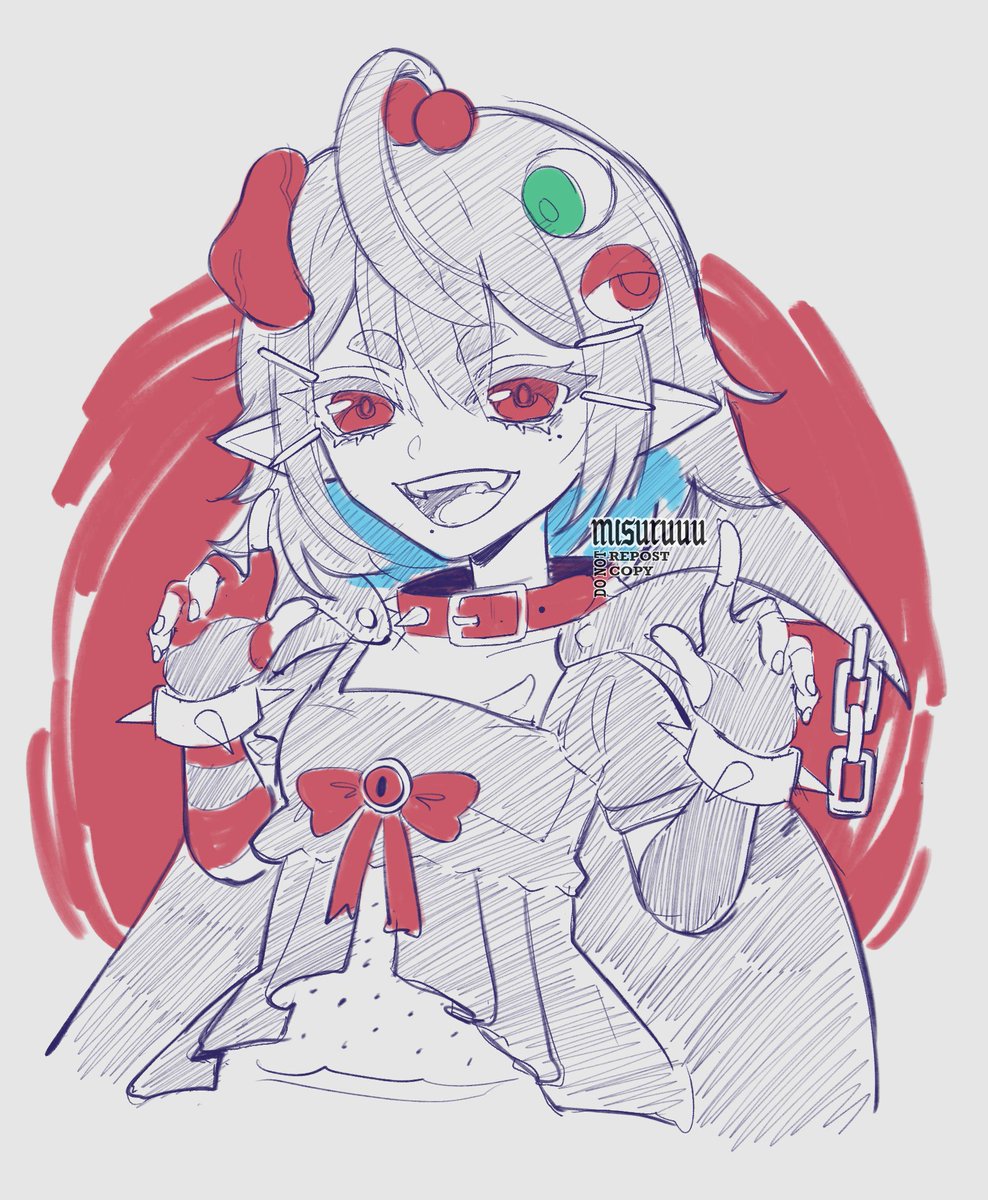 [fanart/#VTuber]   

ich kam nie dazu es fertig zu machen 🥲  
<a href="/Mayura_channel/">MAYO / MAYURA 🧠🦖</a> 

#illustration #art #GERVtuber