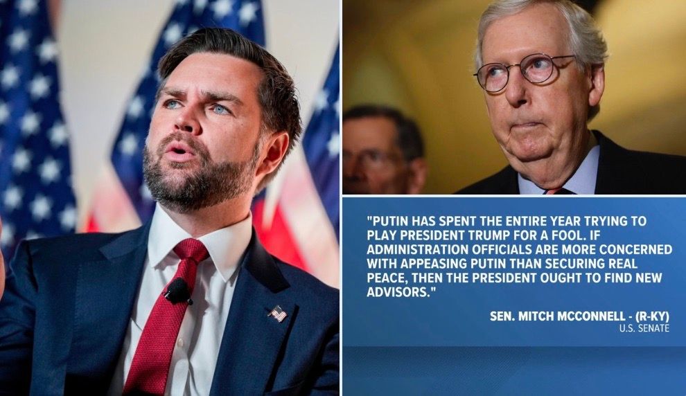 EuromaidanPress's tweet image. Here&apos;s why it matters: McConnell and Armed Services Chair Roger Wicker control whether any peace deal gets funded. As a Vance ally takes over negotiations with Kyiv, the two senators who hold the purse strings are openly questioning the administration&apos;s approach.

Read more ⤵️…