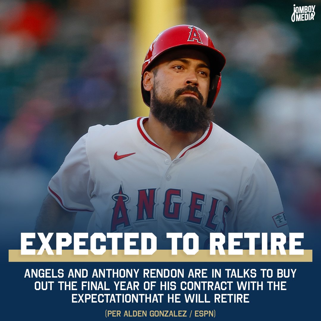 TalkinBaseball_'s tweet image. Angels are in talks with Anthony Rendon to buy out the final year of his contract
