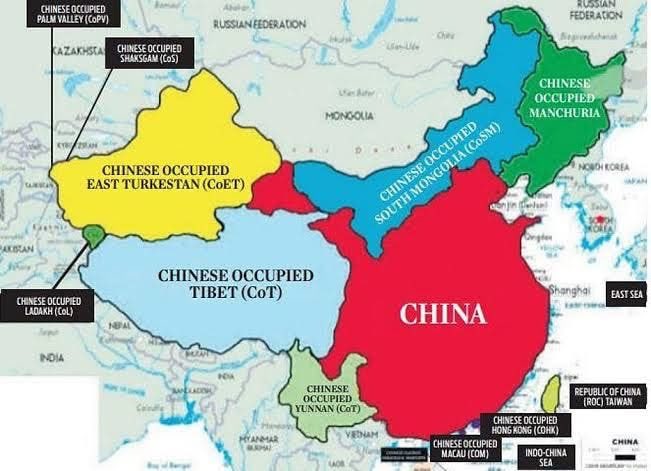 tvenky's tweet image. Map of actual #china

#map
#mapofchina 
#chinesemap

 @XHNews @ChinaDaily @PDChina @Echinanews @SCMPNews @GoogleDeepMind @deepseek_ai